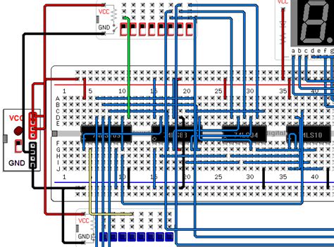Breadboard Circuit Diagram Wiring Diagram And Schematics