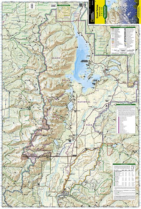 Buy Map Grand Teton National Park Map 202 By National Geographic