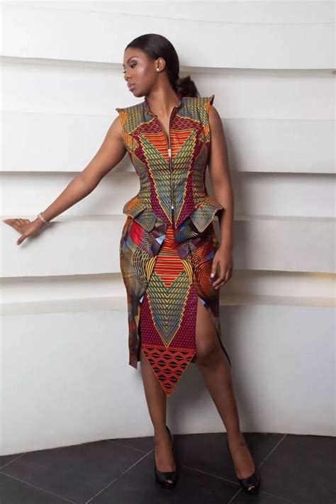 Kitenge Office Wear Outfits The East African Fabric Kitenge Comes In