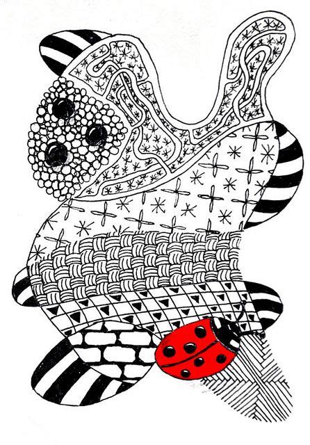 Zentangle 37 Ladybug Ladybug Zentangle Doodles Zentangles