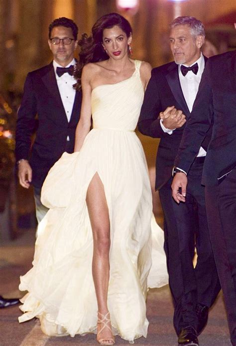 George And Amal Amal Clooney Wedding Dresses Gowns