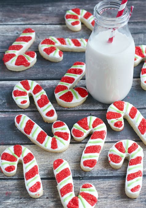 Gluten Free Peppermint Candy Cane Sugar Cookies