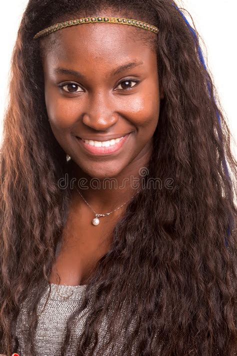 adolescente africaine photo stock image du fille cheveu 30909190