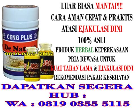 Obat kuat maxman 100% terbuat dari tanaman obat yang sudah teruji dan terbukti sacara klinis terbuat dari bahan herbal berbentuk spray serta di. Contoh obat ejakulasi dini di apotik paling ampuh sembuh ...