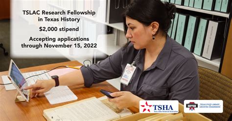 Texas State Library And Archives Commission Research Fellowship In