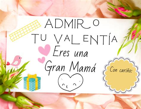 Tarjetas Con Frases Para Mamá En Su Día ♥ Imprimibles Y Digitales Para Compartir