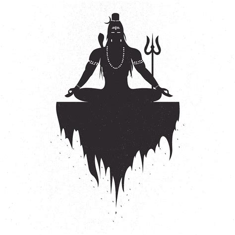 Lord Shiva In Deep Meditation Digital Art By Hareessh Prabhu Fine Art