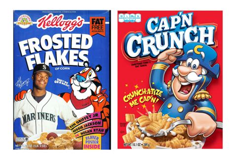 The cereals can be placed directly the box is assembled from a flat cardboard sheet that is previously printed with the desired model for the outside of the box. The Psychology Of The Cereal Box Design