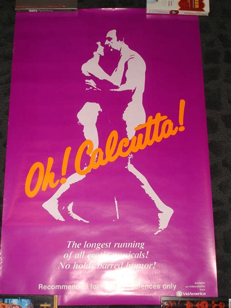 OH Calcutta Movie Poster Adult Xxx Vintage From The Broadway Show EBay