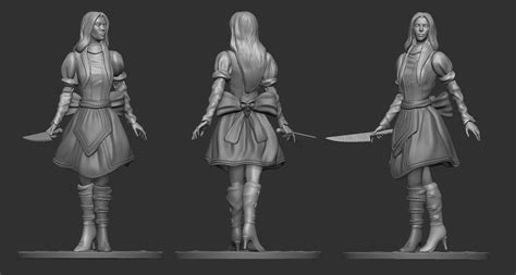 alice madness returns 3d model 3d printable cgtrader