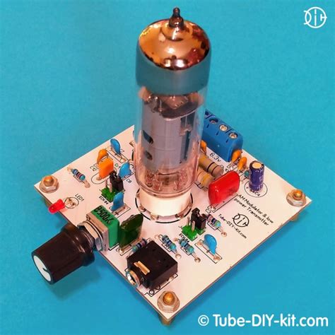 Am Modulator And Low Power Transmitter On Vacuum Tube Tube Diy Kit