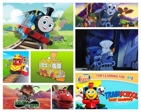 10 Popular Cartoon Shows About Trains
