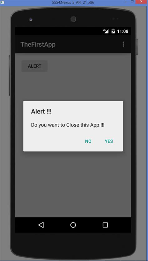 Android Studio Android Alert Dialog Example Riset