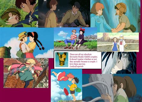 Studio Ghibli Couples By Ladyoflegends On Deviantart