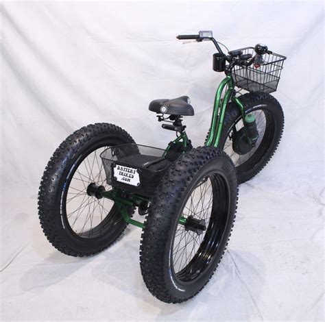 Pin On Electric Fat Tire Trike Adult Tricycle Green Apple