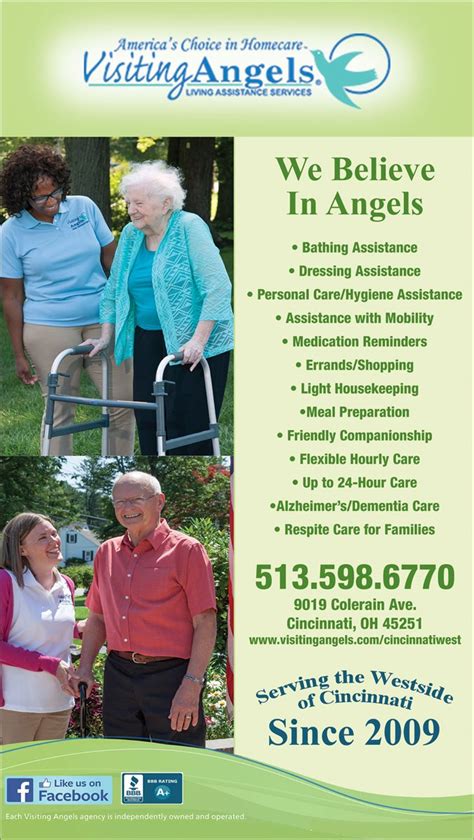 Christians In Business Visiting Angels Senior Home Care Details