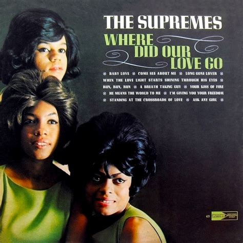 The Supremes Where Did Our Love Go 1964 Musicmeternl