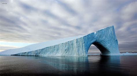 Landscape Glaciers Ice Winter Arctic Iceberg Sea
