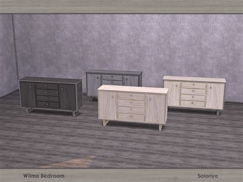 The Sims Resource Wilma Bedroom Dresser V1