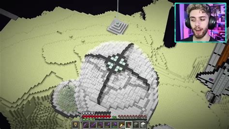 Farzy Builds A Giant Satellite In Minecraft Hardcore Youtube
