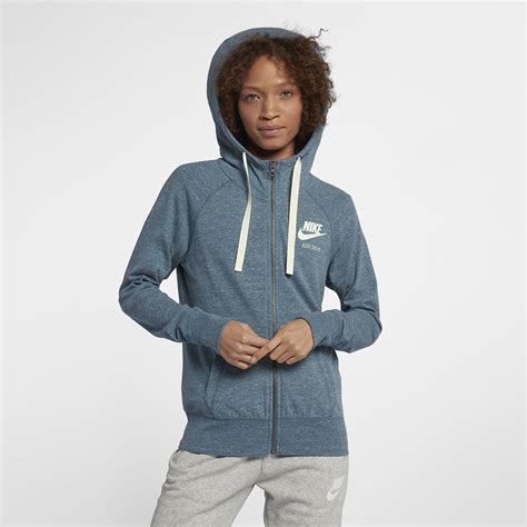 With a focus on progressive design and technical construction, the label is instantly recognisable thanks to the iconic swoosh logo and just do it slogan. Nike Sportswear Gym Vintage Women's Full-Zip Hoodie. Nike.com