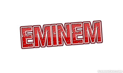 Eminem Лого Бесплатный инструмент для дизайна имени от Flaming Text