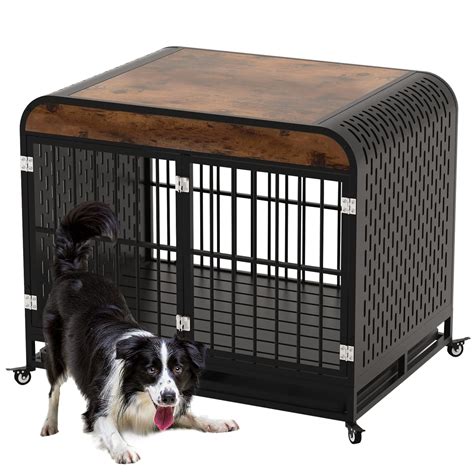 Buy Snimoy Heavy Duty Dog Crate Indestructible Dog Cage With Sturdy