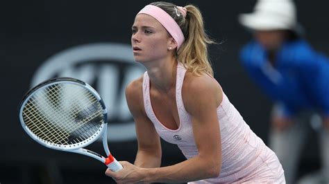 Camila giorgi during a match. Camila Giorgi vince la battaglia con Gavrilova e approda ...