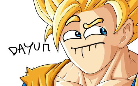 Draw Gokus Face Meme By Xdinky On Deviantart