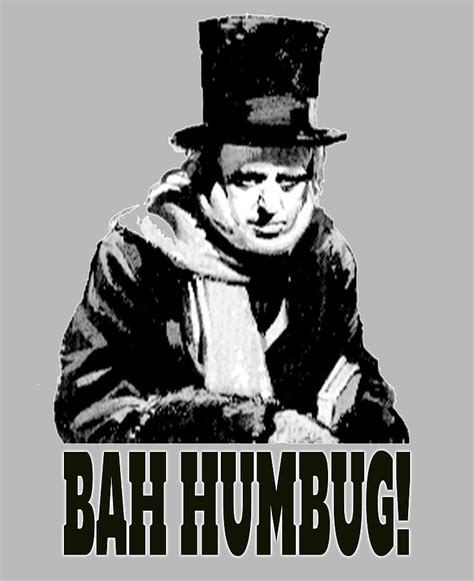 Ebenezer Scrooge Bah Humbug Digital Art By Tom Hill Fine Art America