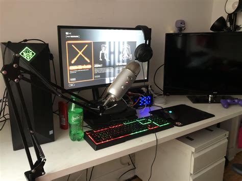 Got A Mic Stand To Complete The Setup Battlestations