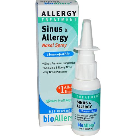 Comprar Natrabio Bioallers Spray Nasal Para Sinusite E Alergias Tratamento Para Alergia Fl