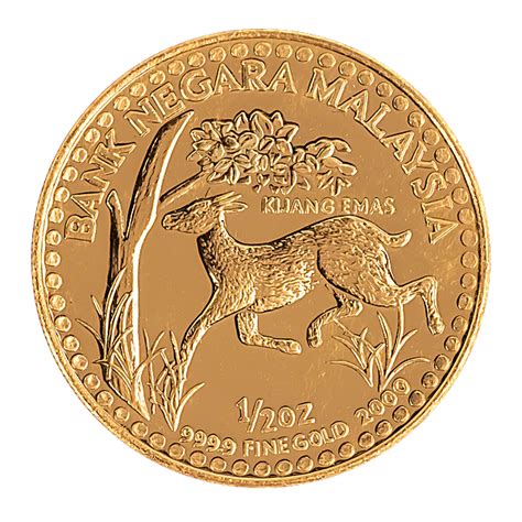 Malaysian Kijang Emas 2002 12 Oz