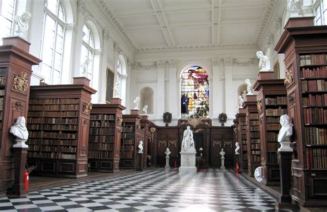 Wren Library Trinity College Cambridge University Cambridge Uk