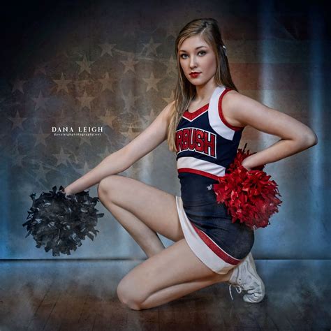 Cheerleader Portrait Cheer Pose Sports Poster Senior Cheer Banner Cheer Photography Poses