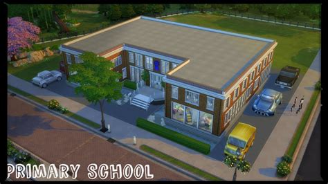 Speed Build Primary School Sims 4 Sims4speedbuildchannel Youtube