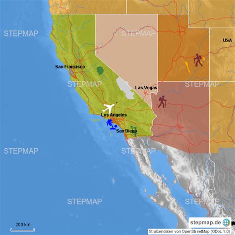 Stepmap Usa Landkarte Für Usa