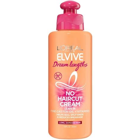 Get your dream lengths & prevent hair breakage with new no haircut cream by l'oreal paris!! L'Oreal Paris Elvive No Hair Cut Cream - 6.8 Fl Oz : Target