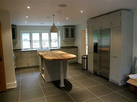 We've included examples of each. Painted-shaker-kitchen-with-island-unit-and-american ...