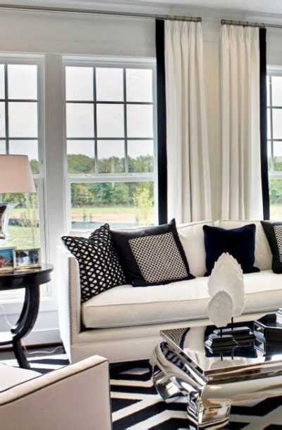 17 Black And White Living Room Decor Ideas Sebring Design Build