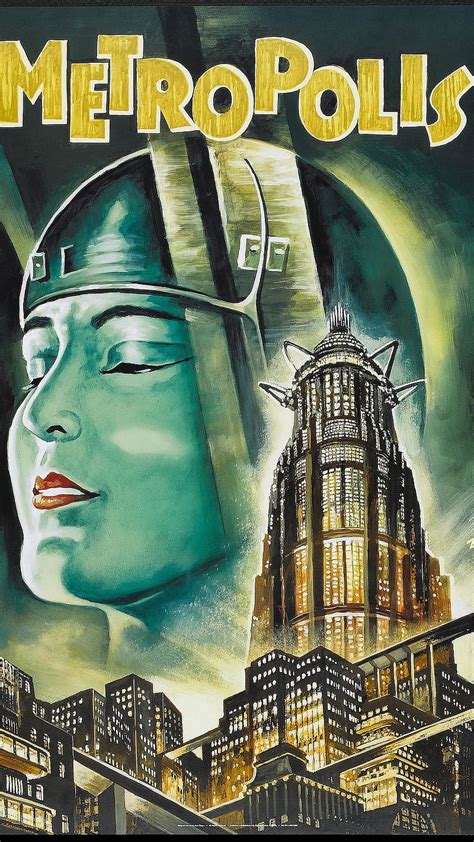 Metropolis 1927 Movie Poster Hd Phone Wallpaper Peakpx
