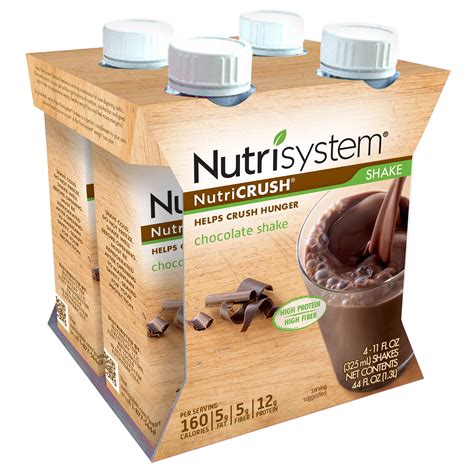 Nutrisystem Nutricrush Chocolate Shake 11 Fl Oz 4 Ct Walmart Inventory Checker Brickseek