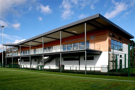School Sports Pavilion Falmouth Ward Williams Associates