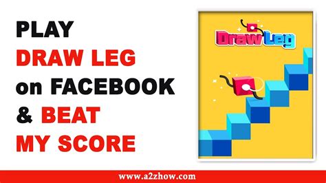 Draw Leg Game Facebook Instant Games How To Play Youtube