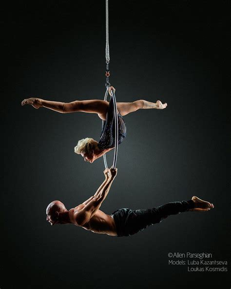 Cirque Du Soleil Dancers Strength And Balance Aerial Hoop Aerial