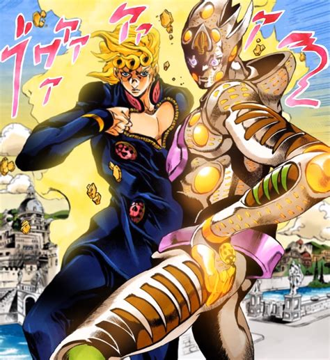 Fanart Animated Giorno And Ger From The Manga Rstardustcrusaders