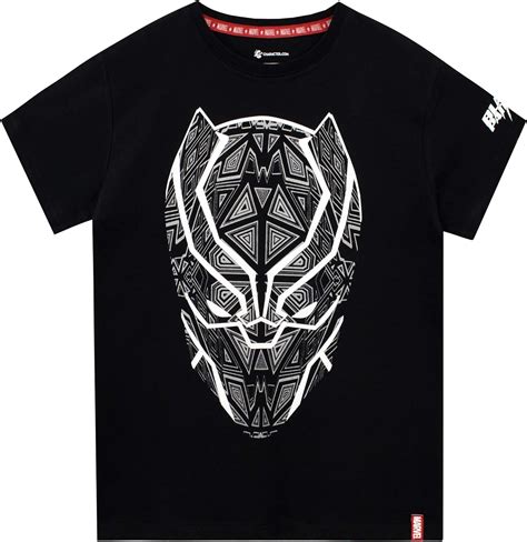 Marvel Black Panther Boys T Shirt Uk Clothing