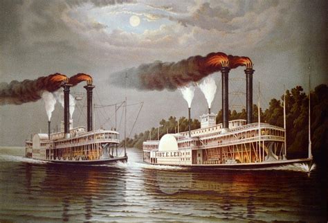 History Of Steamboats In Marion County Missouri Marion County