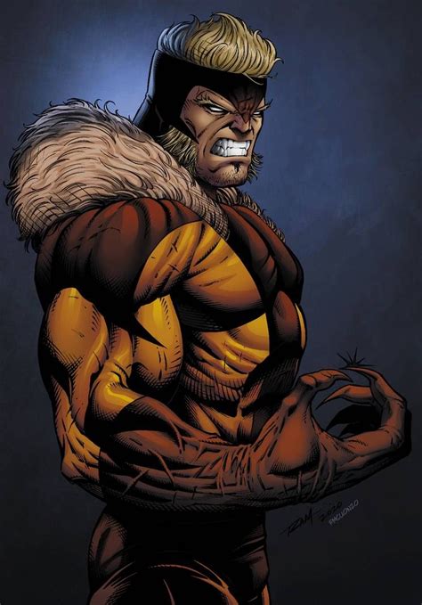 Sabretooth Color By Robertmarzullo On