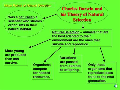Ppt Charles Darwin The Theory Of Natural Selection Powerpoint